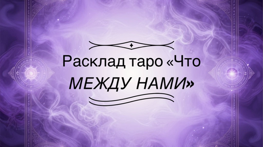 Расклад таро «Что между нами». Два варианта