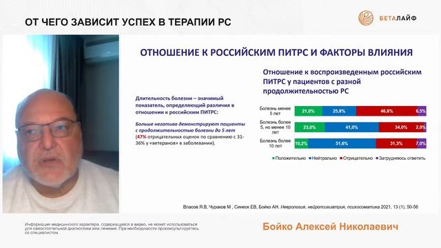 Вебинар От чего зависит успех в терапии РС