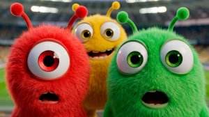 Три пушистых чудака - Кто быстрее? | Детская песня и мульт-клип