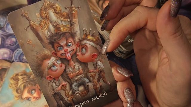 Распаковка, обзор и расклад на колоде Озорной кураж