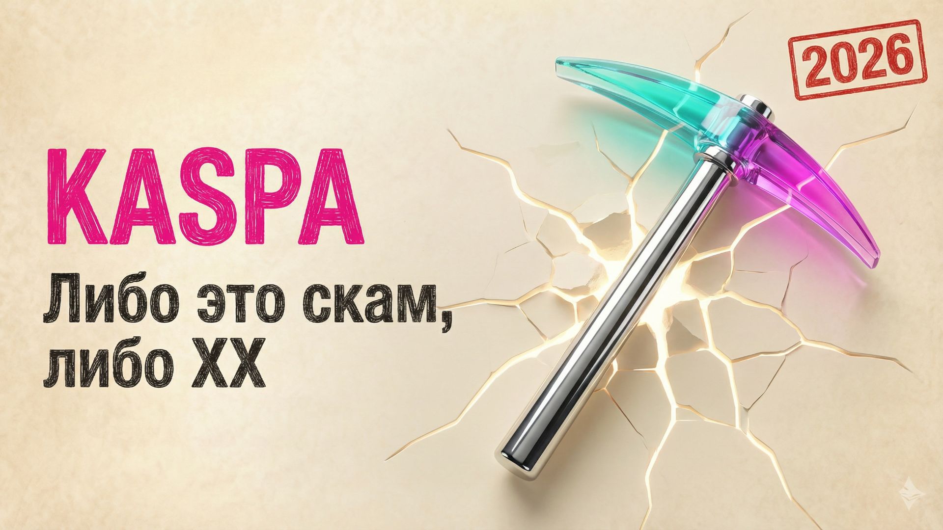 2026 Kaspa: Либо это скам, либо ХХ!