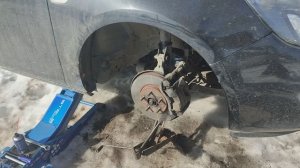 Замена стоек стабилизатора Opel