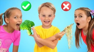 Дети узнают как правильно питаться правильно