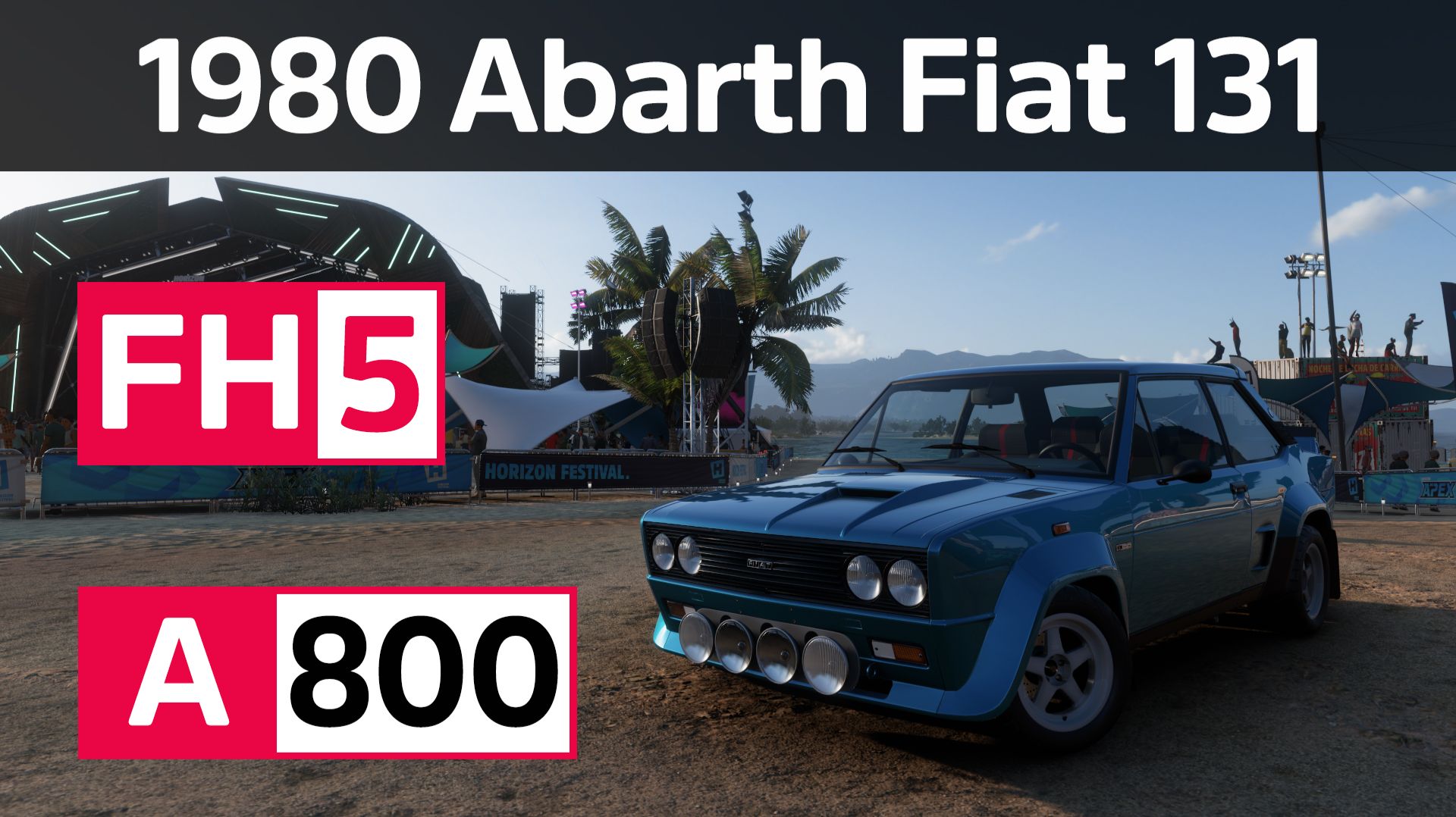 Forza Horizon 5 - 1980 Abarth Fiat 131, Race