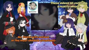 Bsd React To Dazai As Vanitas, Part 1, 2, 0.5 Speed