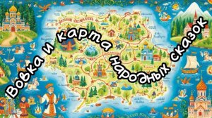 Спектакль "Вовка и карта народных сказок"