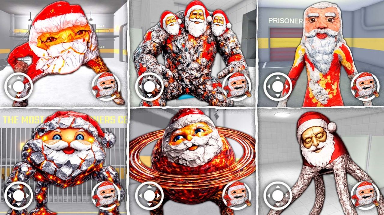 1,000,000 БОССОВ МЕМОВ ГУ ГУ ГАГА САНТА — Что, если я СТАНУ ВСЕМИ ГУ ГУ ГАГА в ТЮРЬМЕ БАРРИ