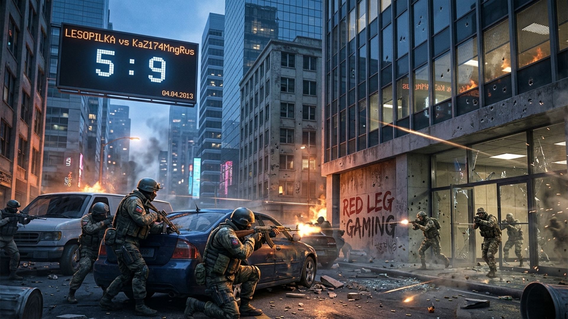 Point Blank — Клановая битва | LESOPILKA vs KaZ174MngRus | Деловой центр 5:9 (2013)