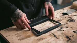 Отделка салона автомобиля методом литья из смолы. Изготовление стереосистемы для Audi R8