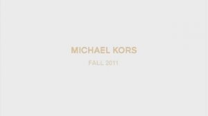Показ женской коллекции Michael Kors осень-зима 2011-2012
