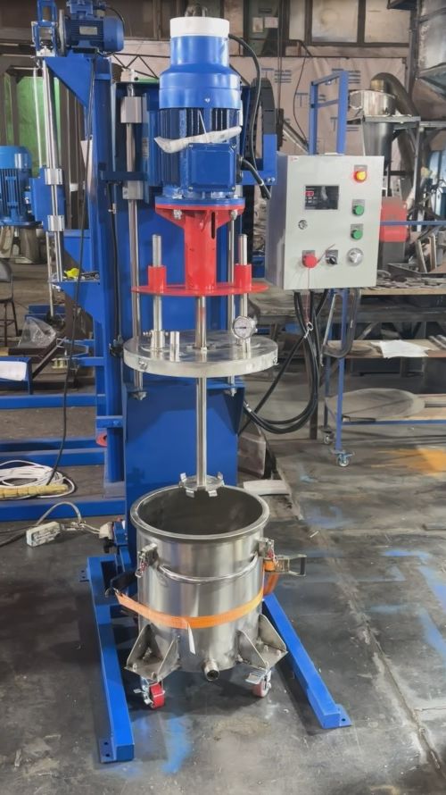 ДИССОЛЬВЕР 50 л с дежой и крышкой, фреза, ШУ #SHORTS #QMM