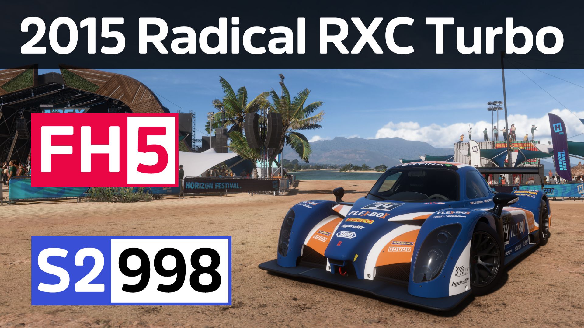 Forza Horizon 5 - 2015 Radical RXC Turbo, Race