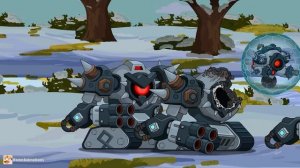 Это Уже Не Гибрид… Это МОНСТР - Мультики про танки !