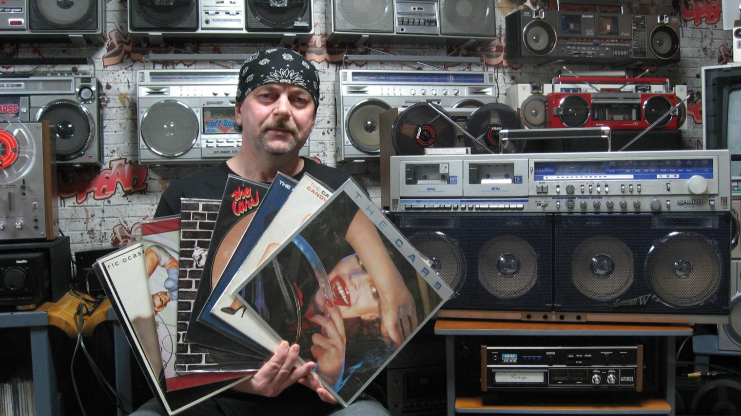 SHARP GF-1000 / Виниловые посиделки в стиле THE CARS.