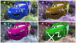 Молния Маккуин: Танцевальная Мелодия и 4 Цвета — Музыкальная Игра Тайлс Хоп