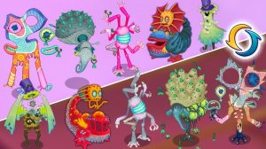 Все Мажорные против Минорных Паранормальных Монстров Волна 4 - My Singing Monsters