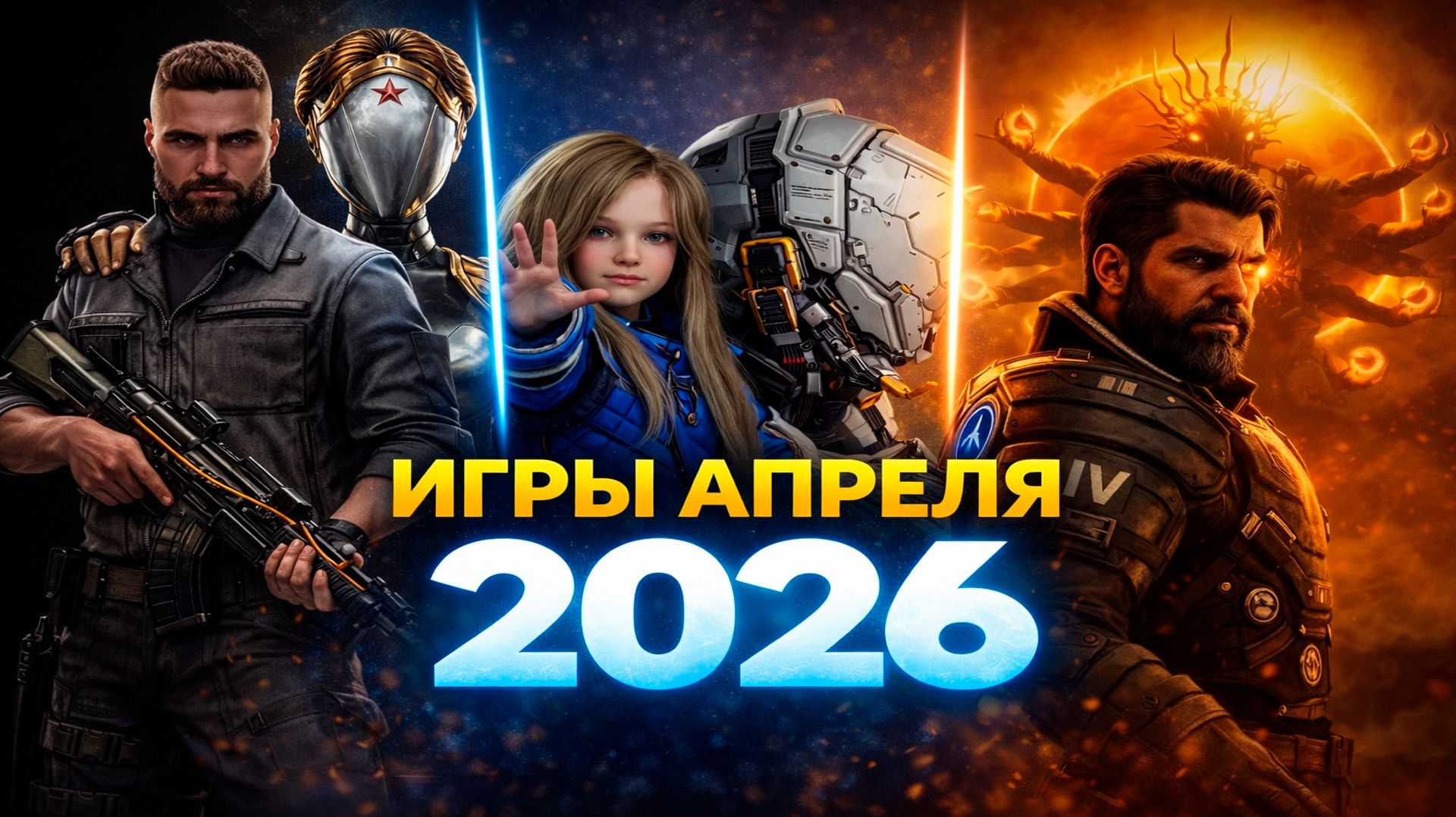 ГЛАВНЫЕ ИГРЫ АПРЕЛЯ 2026 — Pragmata, Saros, Replaced и другие