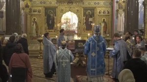 27.03.2026 Утреня с чтением Акафиста Пресвятой Богородицы