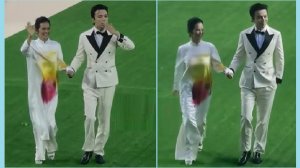 ДИМАШ И ПЕВИЦА НА КОВРОВОЙ ДОРОЖКЕ