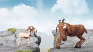 Мультик для детей. Миленькие зверюшки учаться перепрыгивать через препятствия. #дети #видеодлядетей