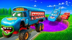 Машинки летают и прыгают! Развивающие мультики Машины помощники. Мультфильмы про машинки