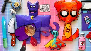 SPRUNKI DOGDAY и ROBLOX CATNAP БЕРЕМЕННА 🤰 / Бумажные любовные истории