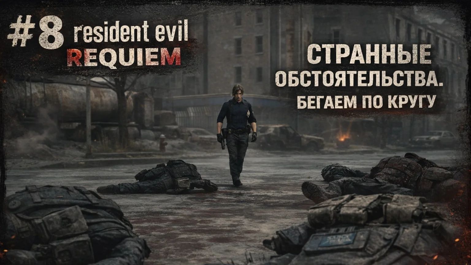 #8 resident evil requiem бегаем в поисках топлива.