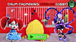 Chum Chompkins Prison Run! (Obby) Gameplay #roblox #scaryobby