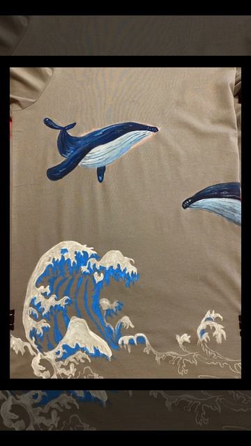 Роспись Футболки завершена