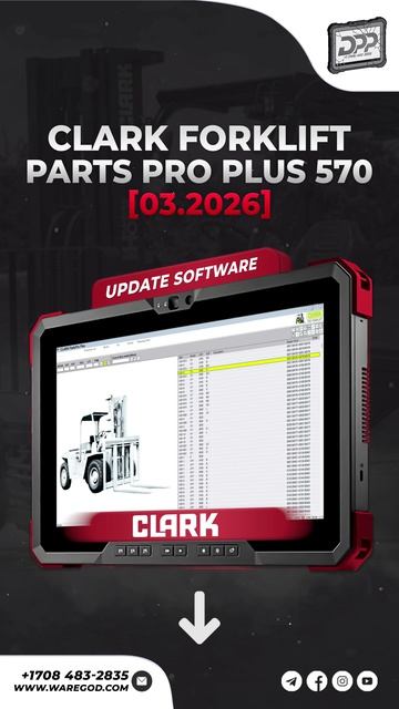 CLARK FORKLIFT PARTS PRO PLUS 570 [03.2026]