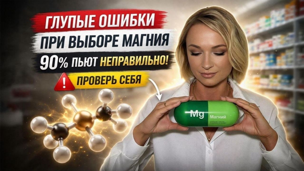 Ты пьёшь МАГНИЙ ЗРЯ! Ошибка, которую делают почти ВСЕ