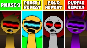 INCREDIBOX SPRUNKI: ФАЗА 1, POLO 🤵, DURPLE 💜 🔁 ПОВТОРЯЮТ ПОСЛЕ ФАЗЫ 9! ⚡🌀