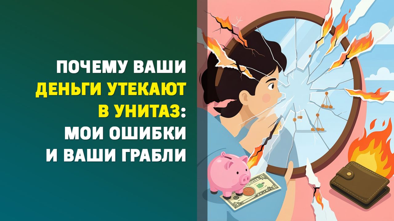 Три финансовые ошибки, которые я совершил сам. Не повторяйте их!