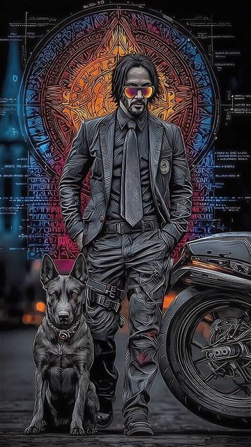 Джон Уик и собака + ЖМИ подписаться #Голливуд #Hollywood #Звезда #ДжонУик