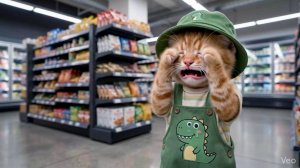 Как котик в магазине потерялся