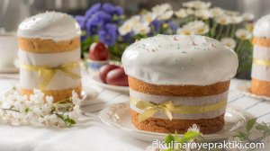 Самый сдобный пасхальный кулич – старинный "Папошник" + простой рецепт не липнущей глазури