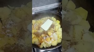 Картофель пюре и котлет