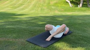 Nature yoga, stretching