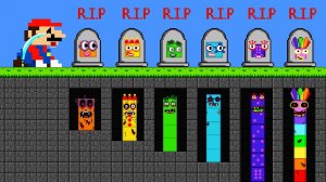 😱🪦Марио погибает? Смертельный лабиринт для кубика!