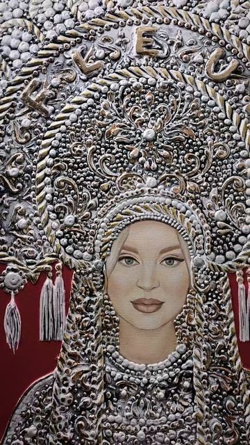 Картина в русском стиле