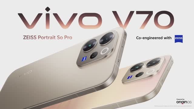 Vivo V70 — мощный камерофон с оптикой ZEISS фон📞