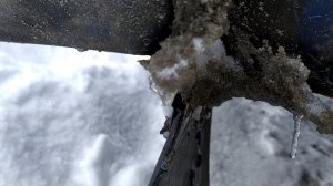 Оторвал задний брызговик