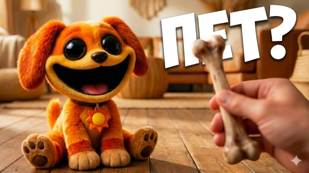 У меня появился питомец Догдей 😱🐕| POPPY PLAYTIME