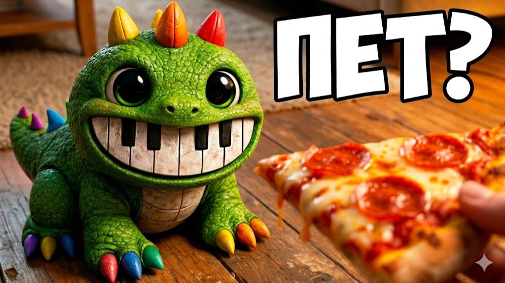 У меня появился питомец Пианозавр | POPPY PLAYTIME