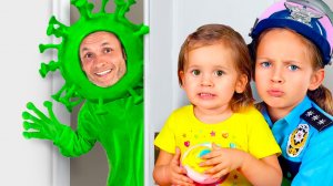 Микробы— Детская песенка с Майей и Машей+Детские сборники