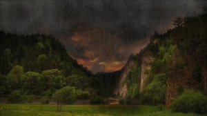 🌧️ Шум дождя для сна 3 часа | Идеальный белый шум для глубокого и спокойного сна 💤🌧️