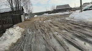 Прогулялась по посёлку.