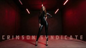 1-Hour Dark Cyberpunk Techno Mix  CRIMSON SYNDICATE 🔴 Gaming & Coding Music [4K]