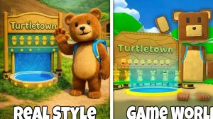 Super Bear Adventure🐻игровой мир, переосмысленный в реальном стиле