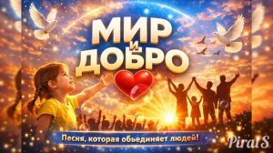 МИР И ДОБРО 🌍 Самая добрая песня 2026 (детский хор)